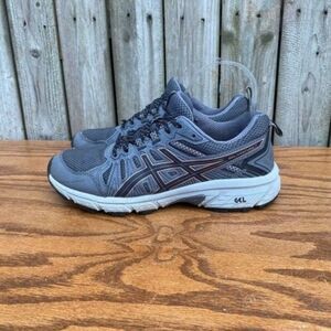 Asics gel venture 7 athletic shoes 7 grey black